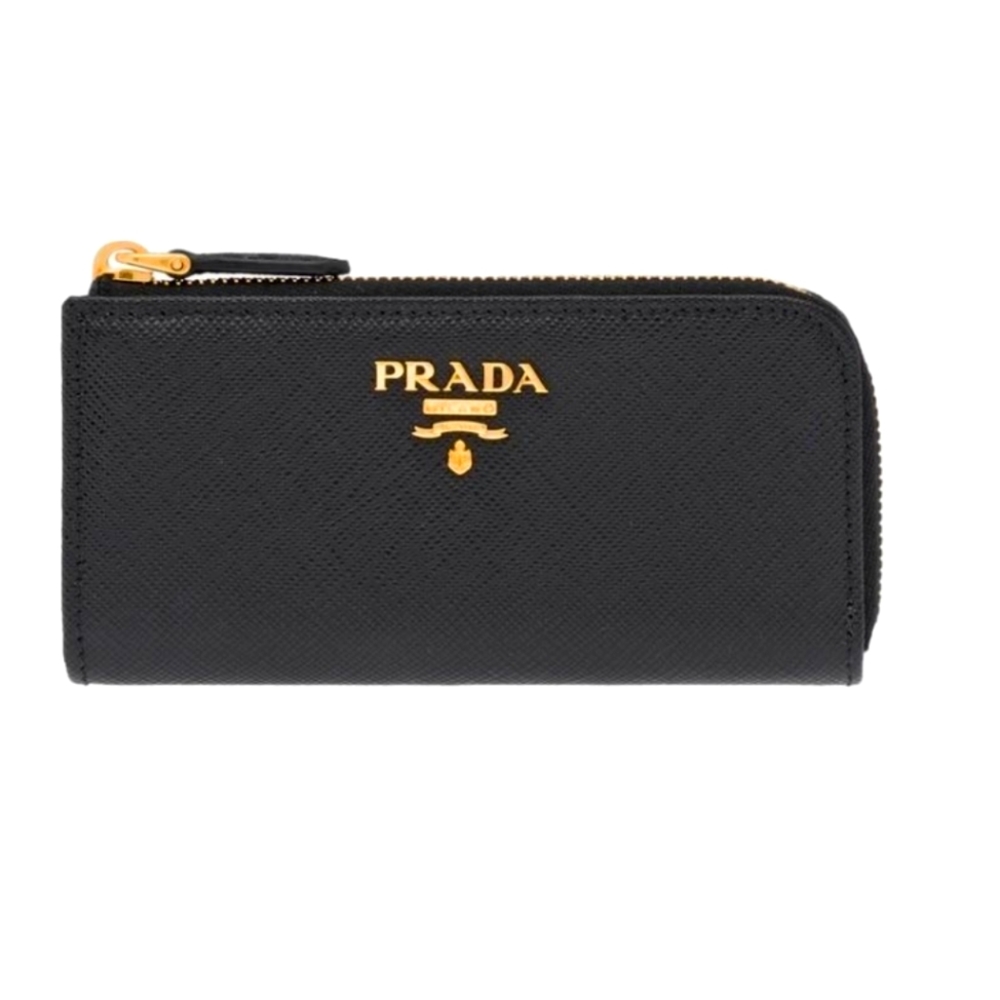Prada Black Mini Bag with Gold Details